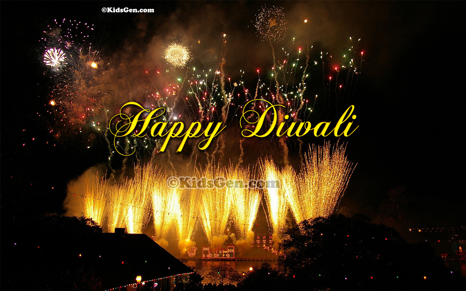 Hd Wallpapers Happy Diwali - HD Wallpaper 