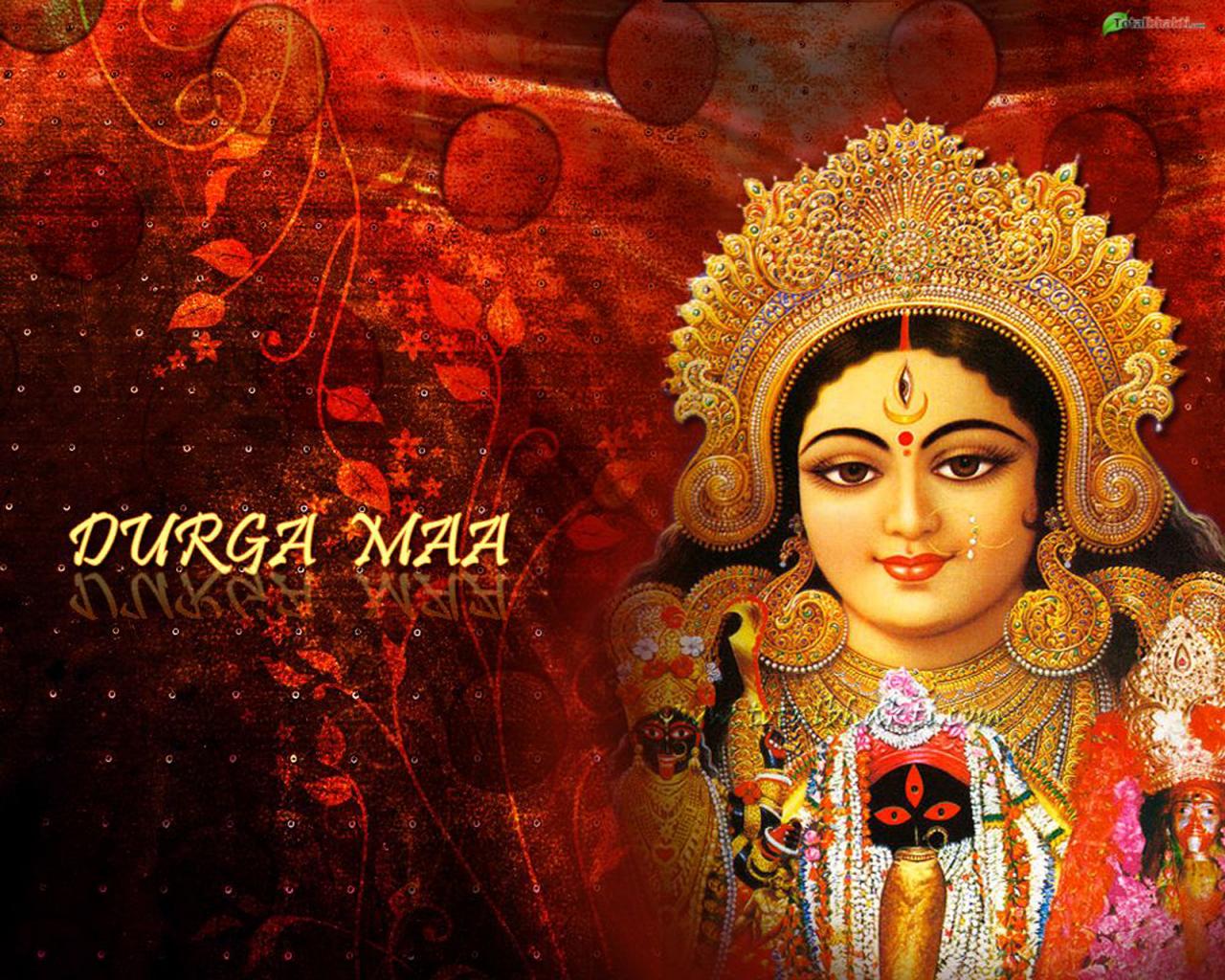 Navratri Quotes Maa Durga Quotes Navratri Wishes - Jai Mata Di Durga - HD Wallpaper 
