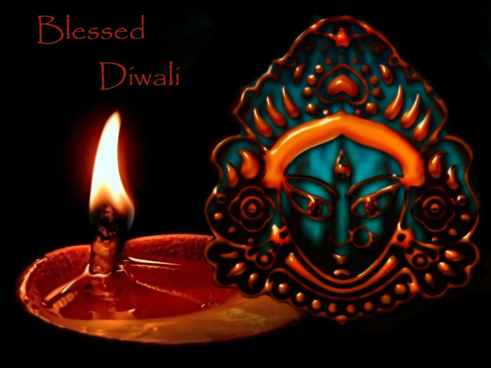 Happy Diwali And Kali Puja - HD Wallpaper 