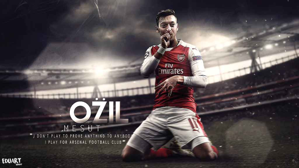 Mesut Ozil Wallpapers 1024x576, - Mesut Ozil Wallpaper 2017 - HD Wallpaper 