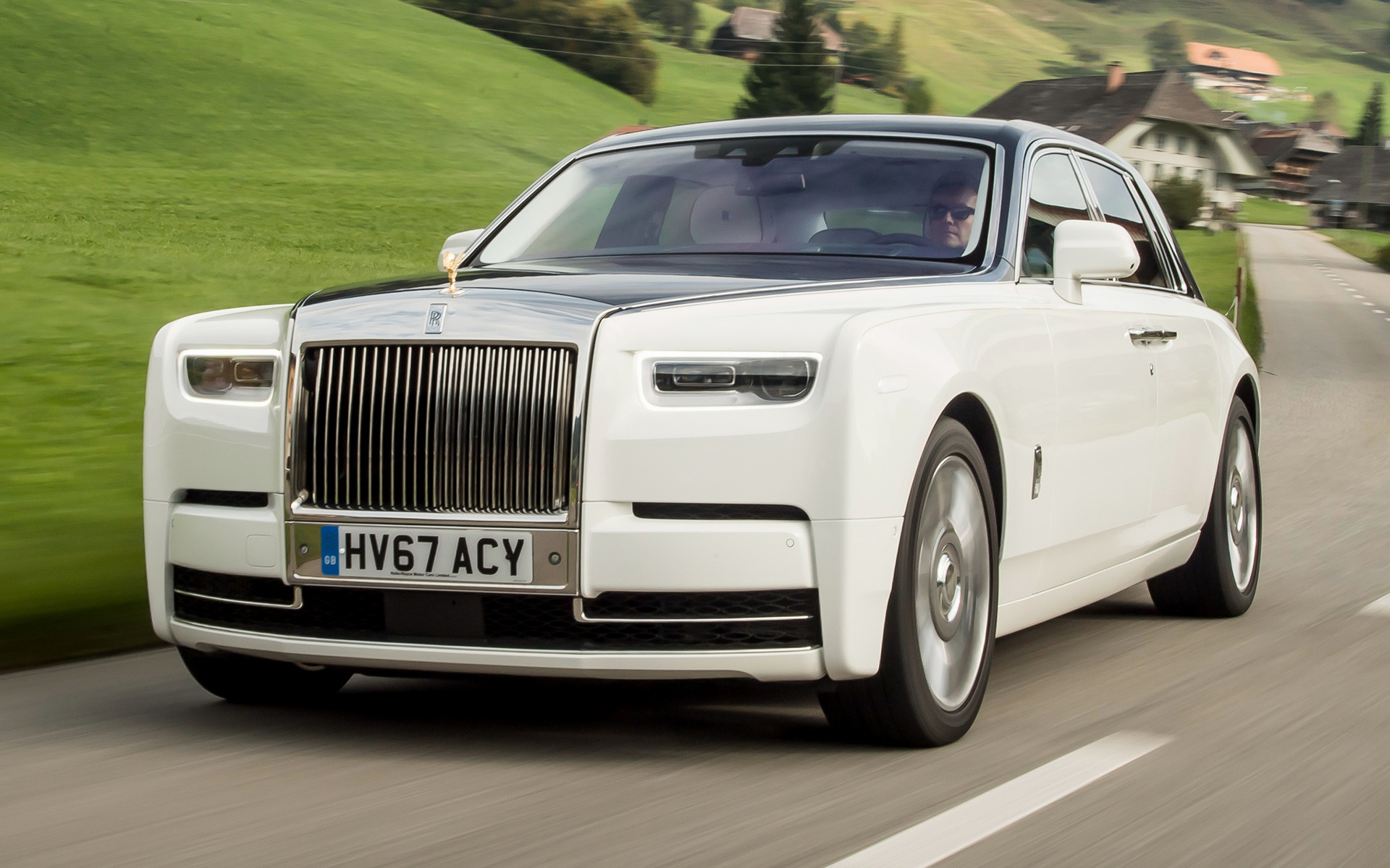 Rolls Royce Phantom 8 White - HD Wallpaper 