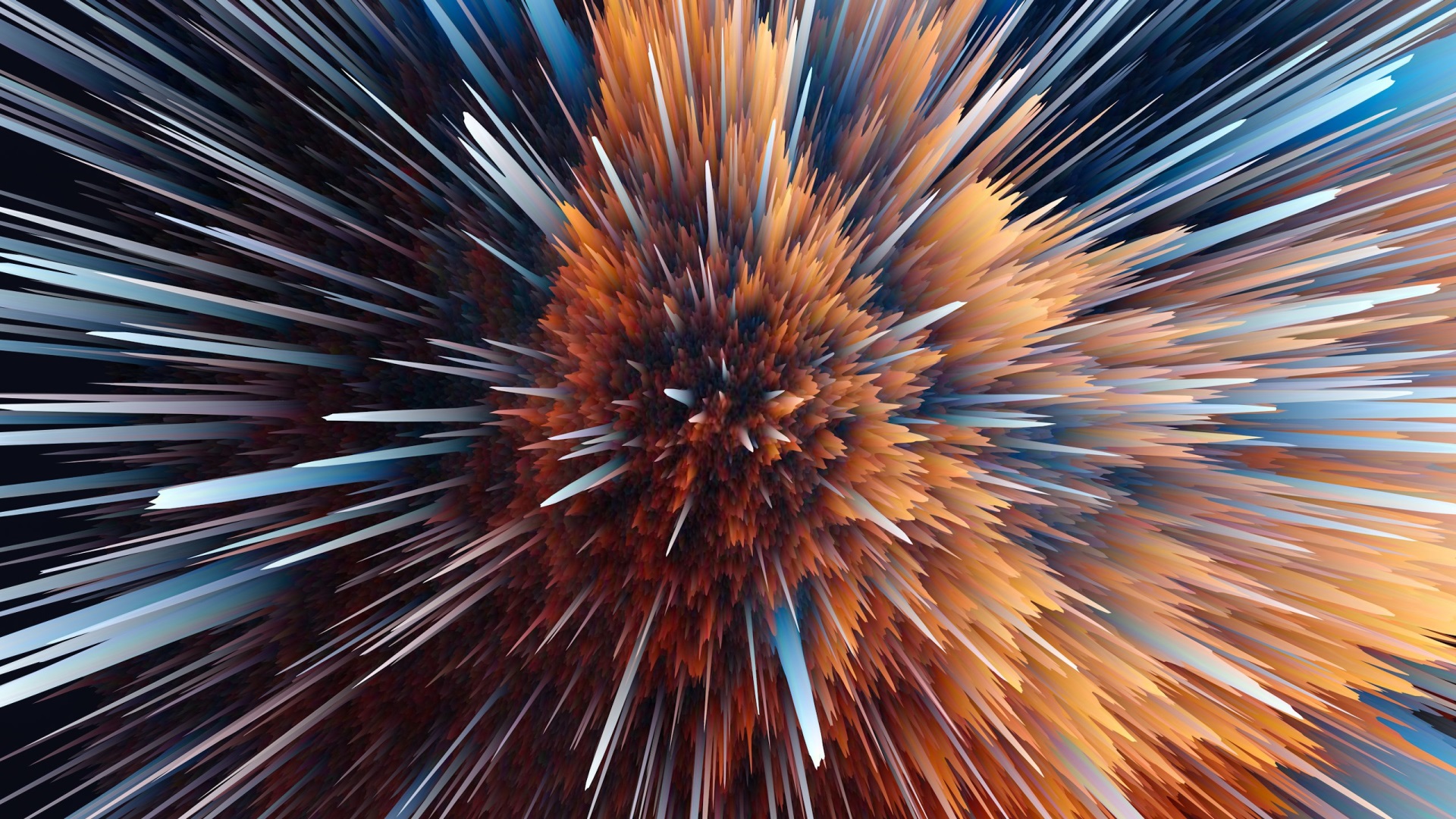 Particle Explosion - HD Wallpaper 