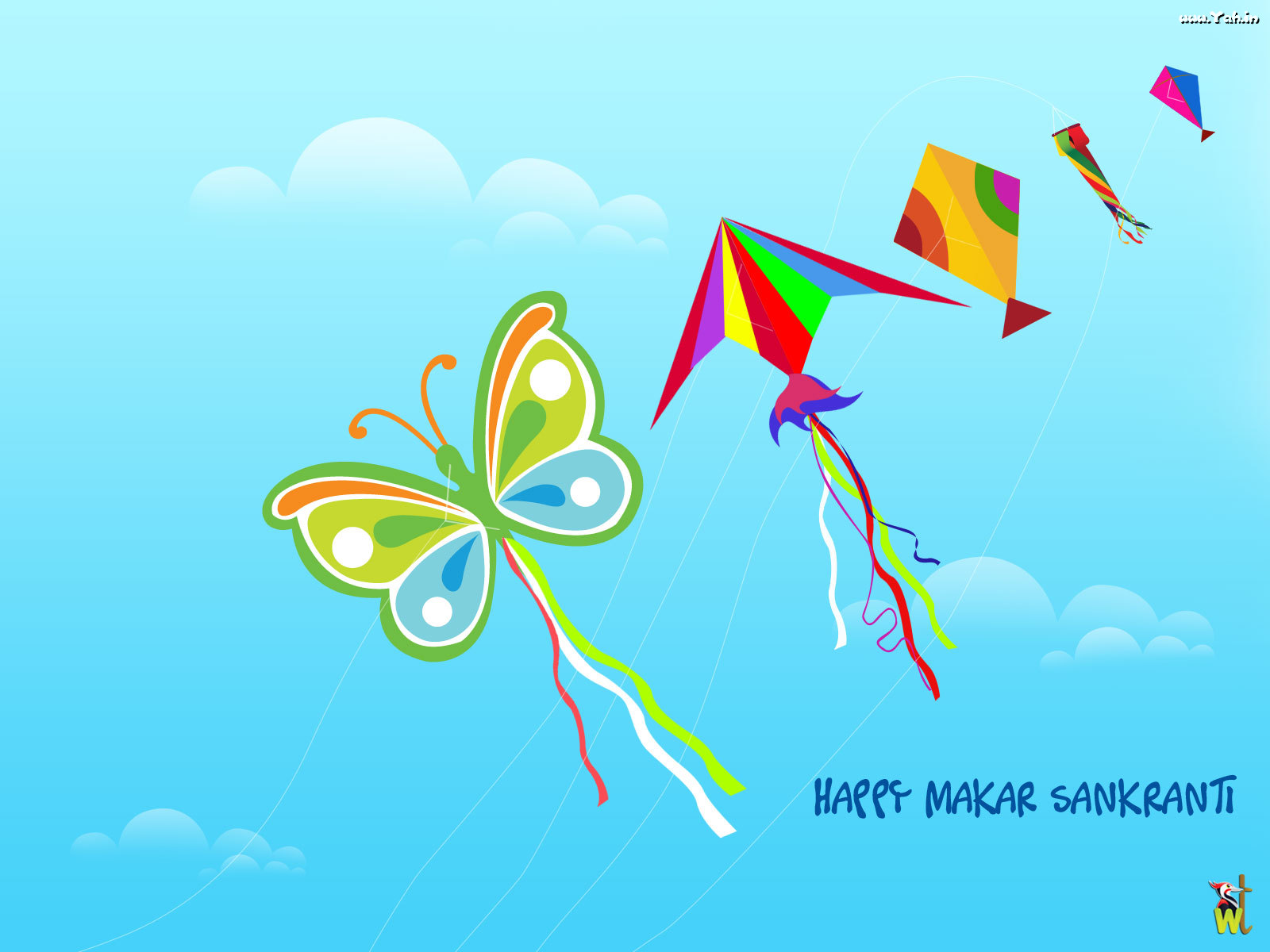 Drawings For Makar Sankranti - HD Wallpaper 