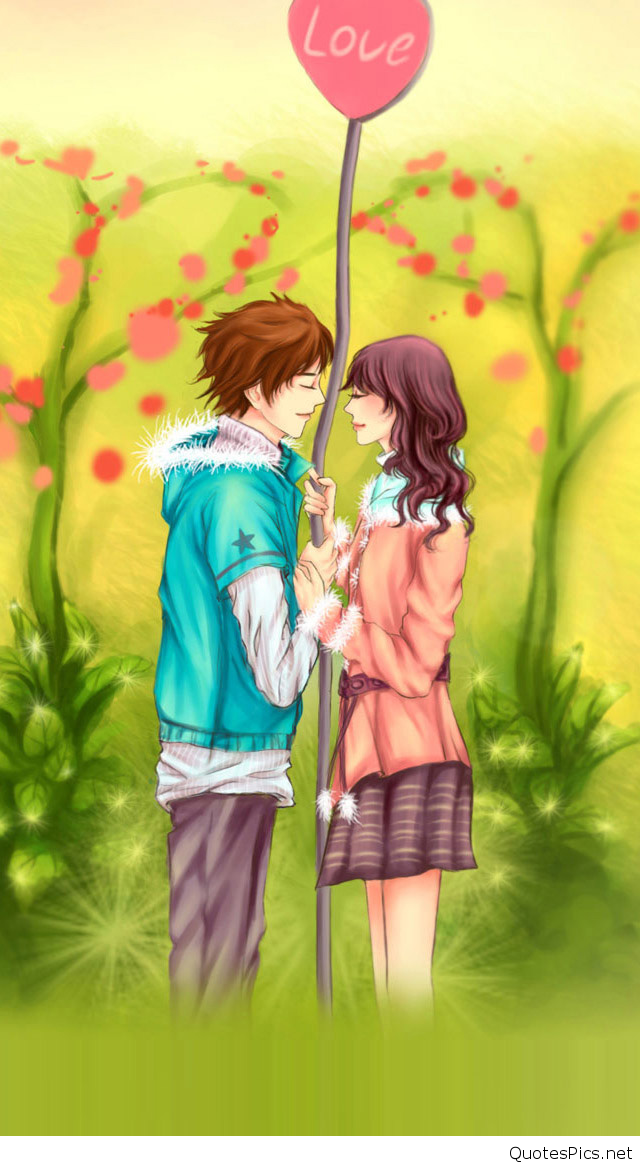 Love Cartoon Wallpaper Hd - 640x1166 Wallpaper Love Cartoon Wallpaper Hd - 640x1166 Wallpaper