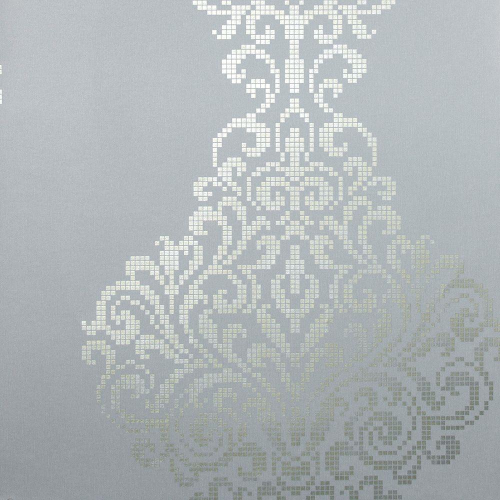 Metallic Damask - HD Wallpaper 