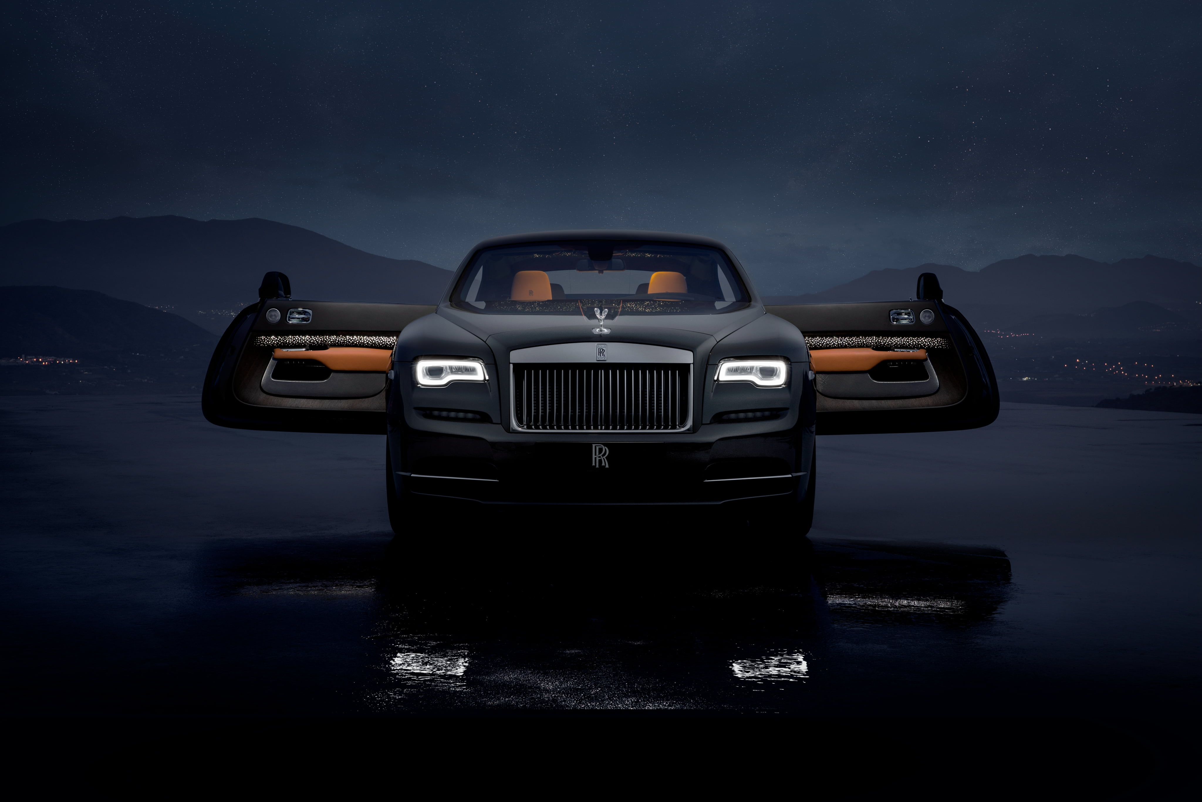 2018 Rolls Royce Wraith - HD Wallpaper 