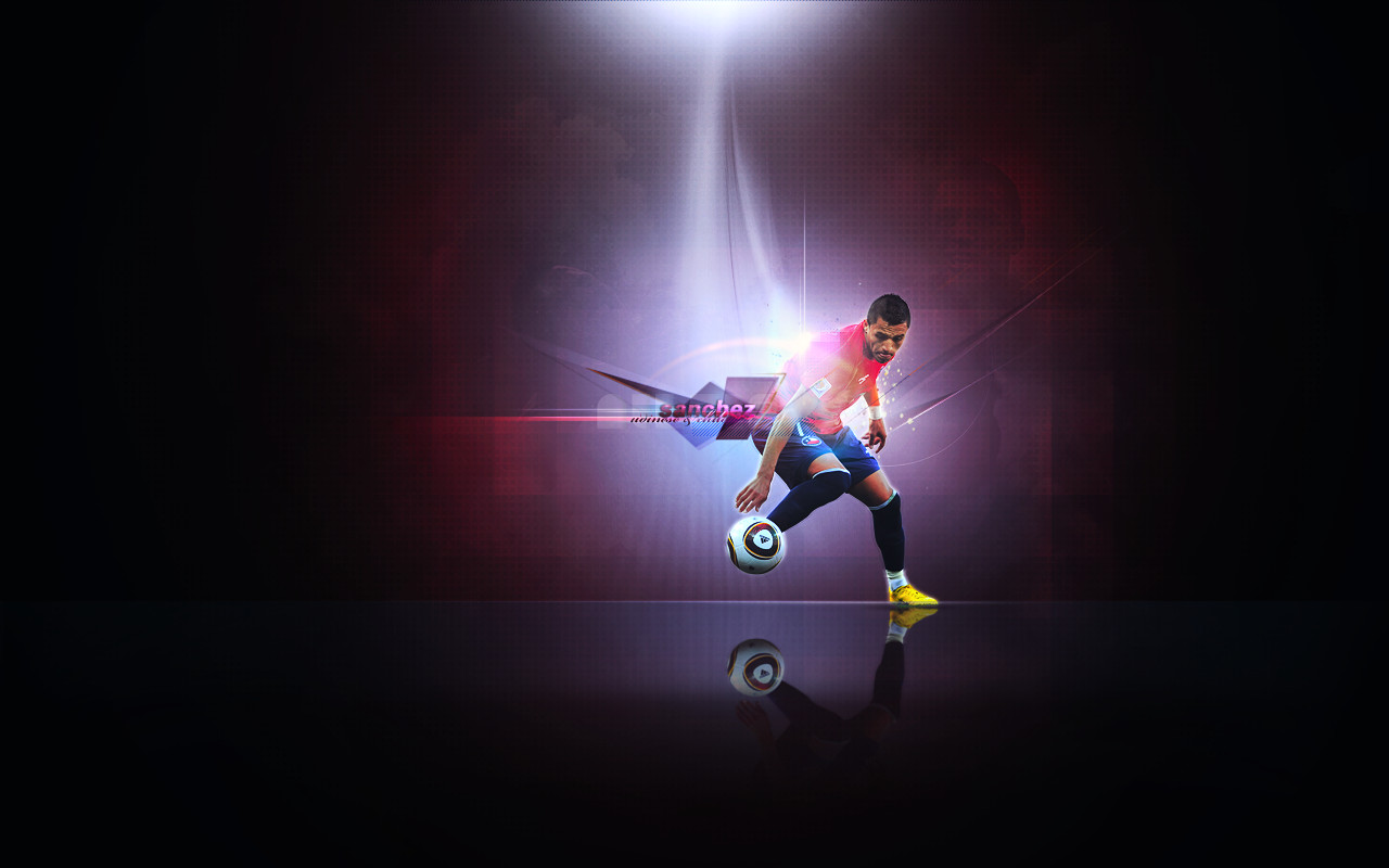 Alexis Sanchez Wallpaper - Alexis Sanchez Wallpaper 2011 - HD Wallpaper 
