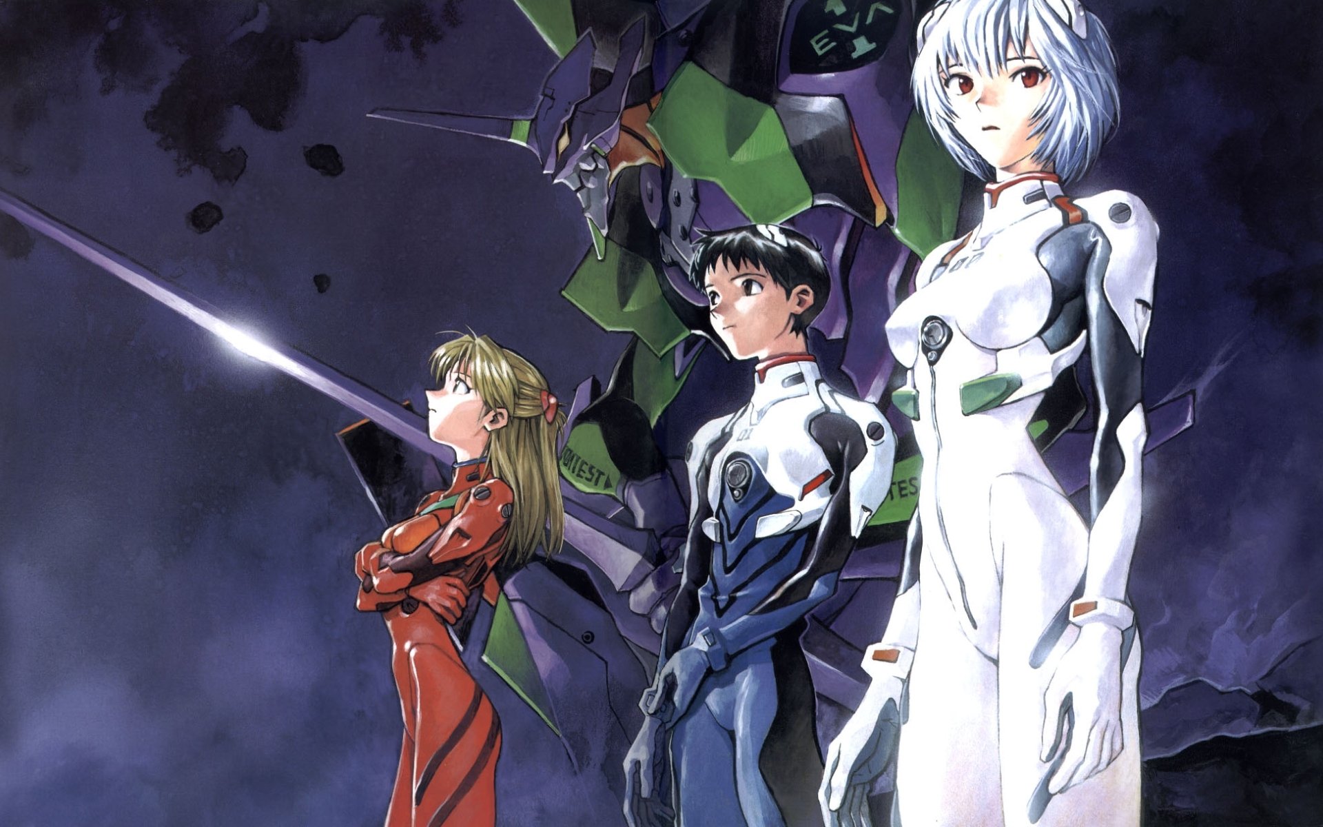 Neon Genesis Evangelion Desktop - HD Wallpaper 