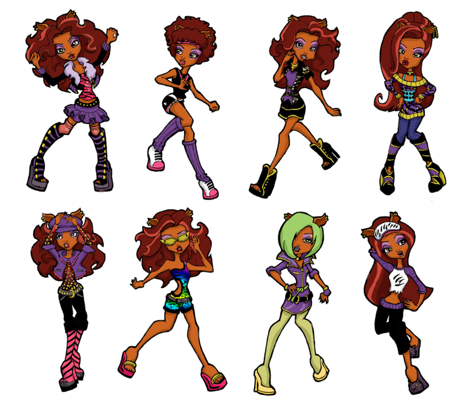 Rainy Day Monster High Dolls - Monster High Clawdeen Outfits - HD Wallpaper 