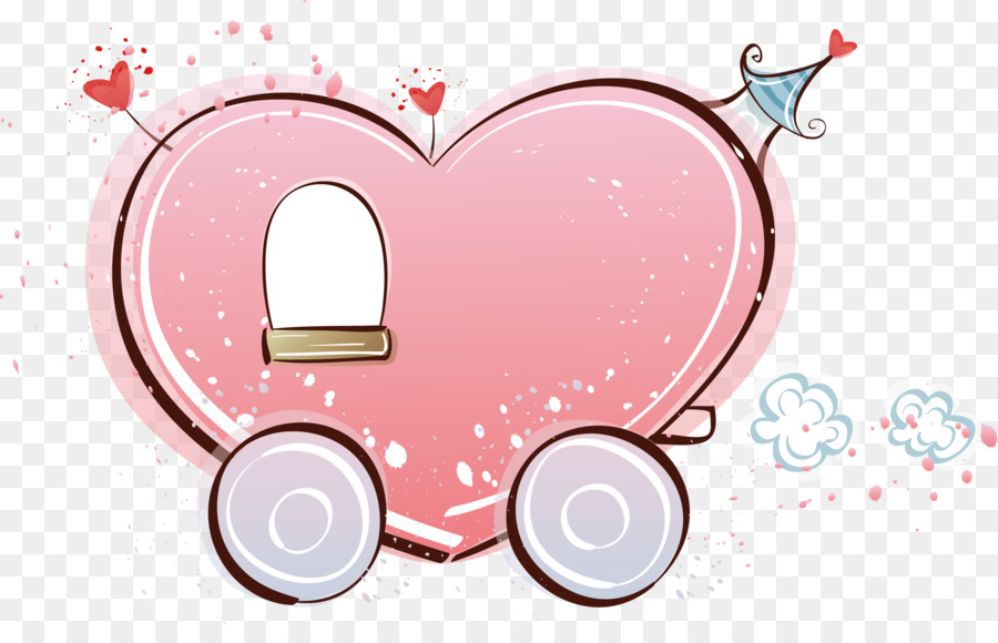 Love Couple Cartoon - HD Wallpaper 