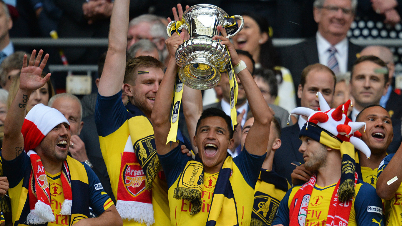 Alexis Arsenal Fa Cup - HD Wallpaper 