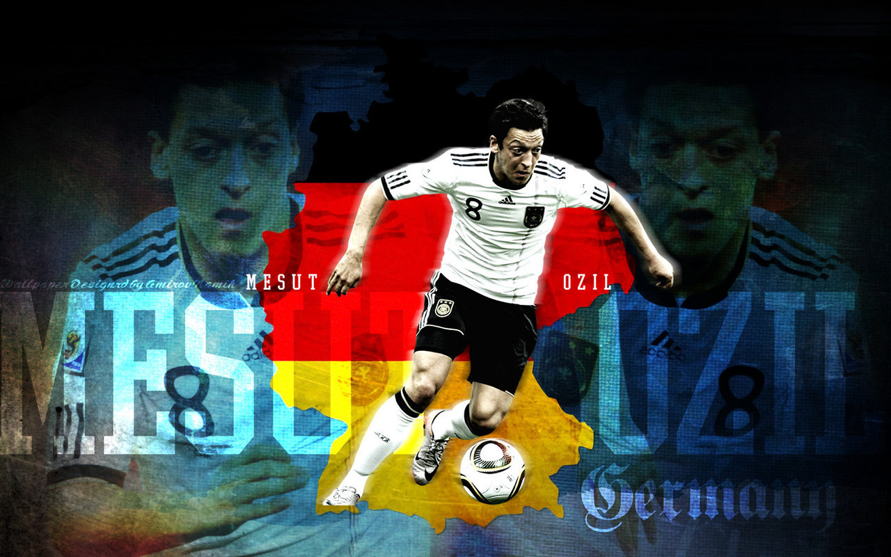 Mesut Ozil Wallpaper For Laptop - Germany Football Team Hd - 1280x800  Wallpaper 