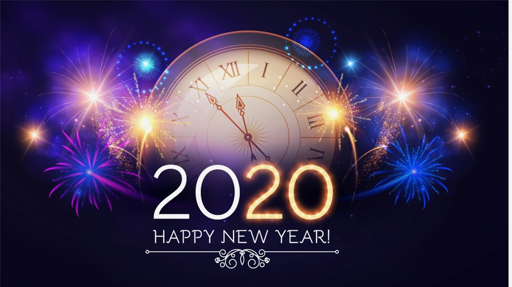 Happy New Year 2020 Wallpapers New Year 2020 For New New Year Wallpaper 2020 1000x561 Wallpaper Teahub Io