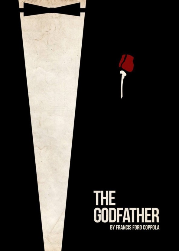 Godfather Minimal Movie Posters - HD Wallpaper 