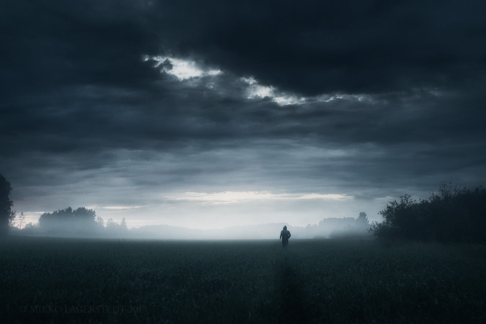 Dark Alone Loneliness - HD Wallpaper 