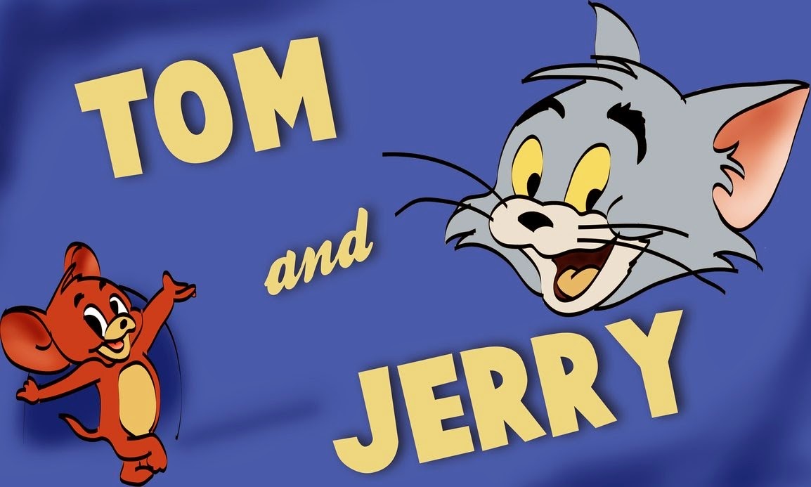Tom And Jerry Cartoon Title Wallpaper - Tom And Jerry Cartoons - HD Wallpaper 