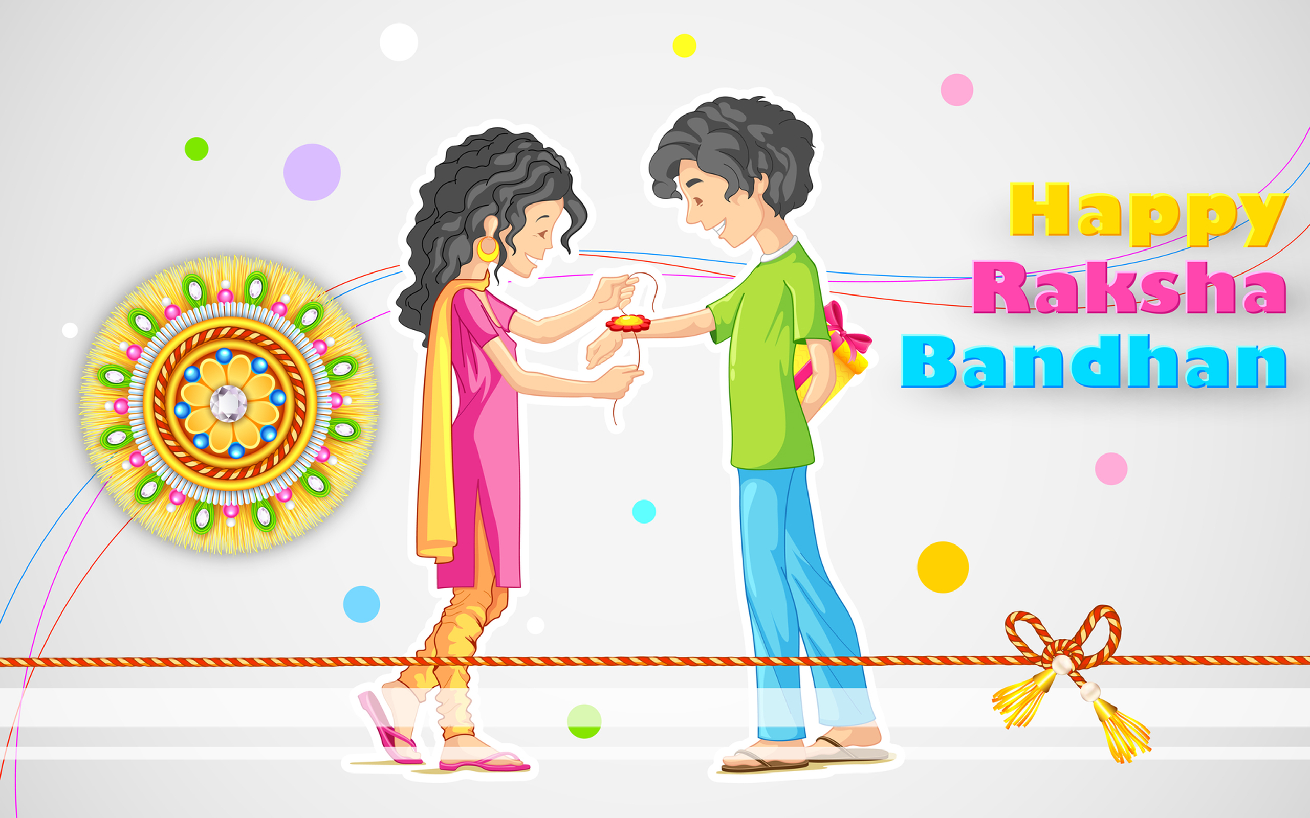 Best Rakhi Images, Greetings, Photos & Pics - Happy Raksha Bandhan 2019 - HD Wallpaper 