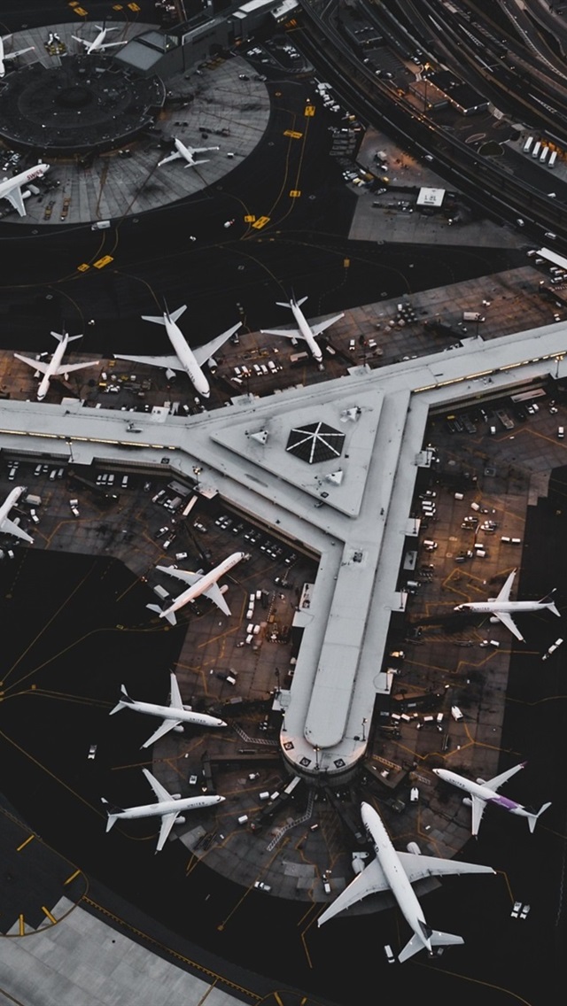 Airport Top View Wallpaper Hd - HD Wallpaper 