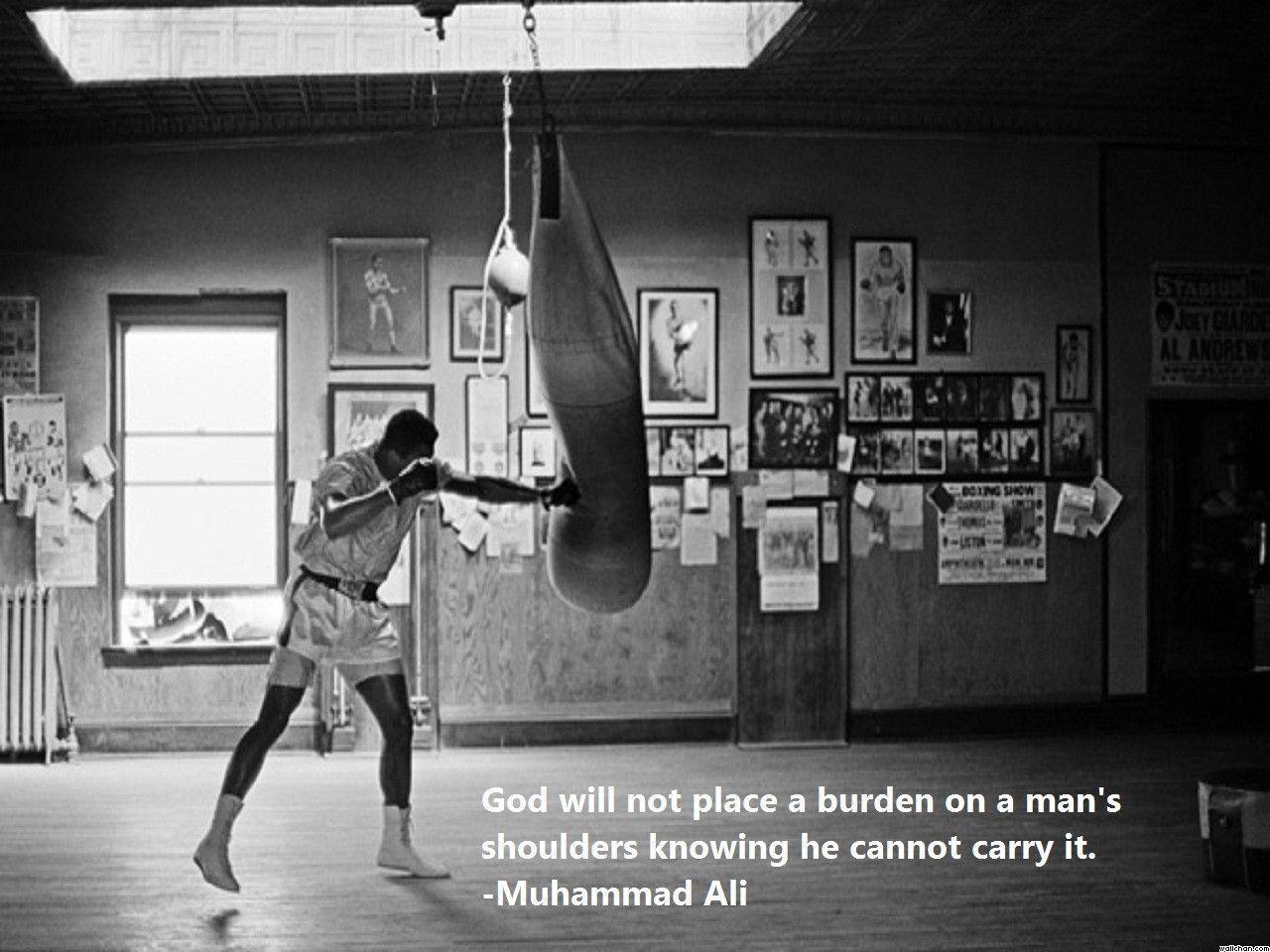 Muhammad Ali Quotes - HD Wallpaper 