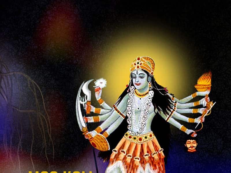 Kali Mata Image - Wishes For Kali Chaudas - HD Wallpaper 