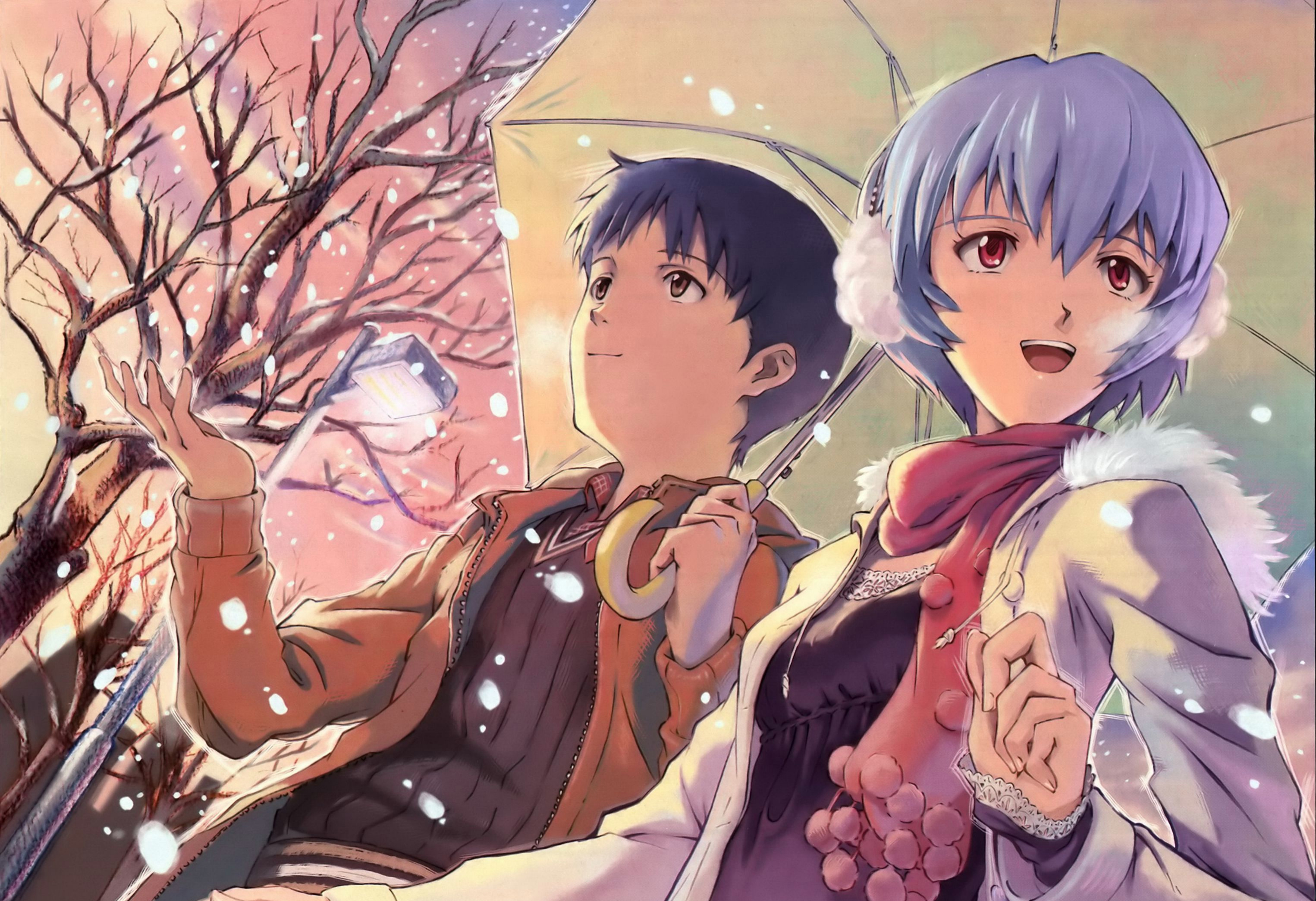 Wallpaper Neon Genesis Evangelion, Umbreon, Ayanami - Neon Genesis Evangelion Wholesome - HD Wallpaper 