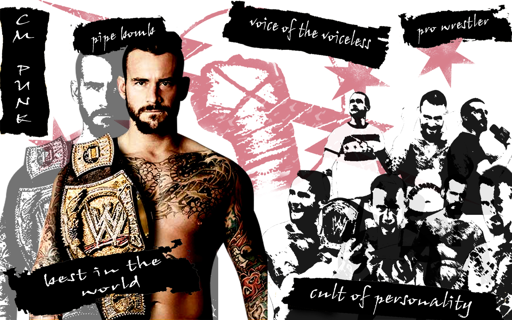 Cm Punk Wallpaper - HD Wallpaper 