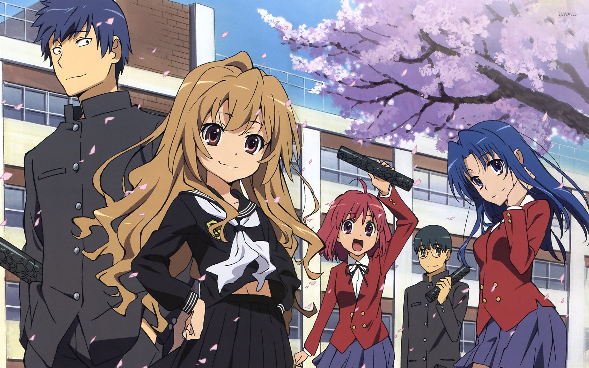 Anime Wallpaper Toradora - HD Wallpaper 