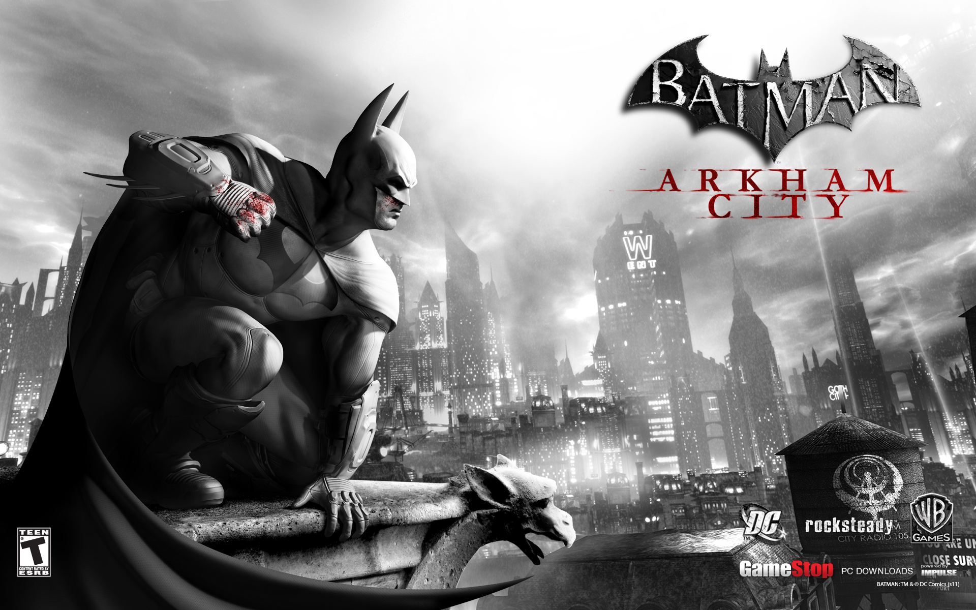 Batman Arkham City Обои - HD Wallpaper 