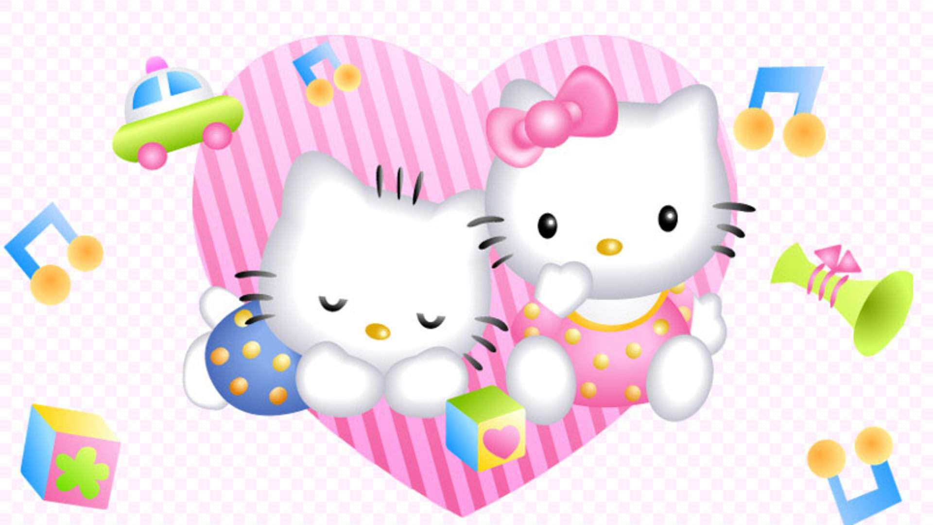 1920x1080, Hello Kitty Wallpaper Desktop 17406 Wallpaper - Hello Kitty Wallpaper 4k - HD Wallpaper 