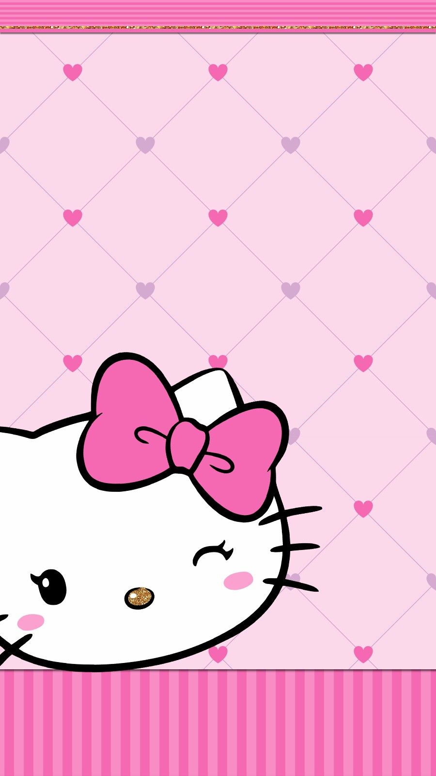 Celular Papel De Parede Hello Kitty - HD Wallpaper 