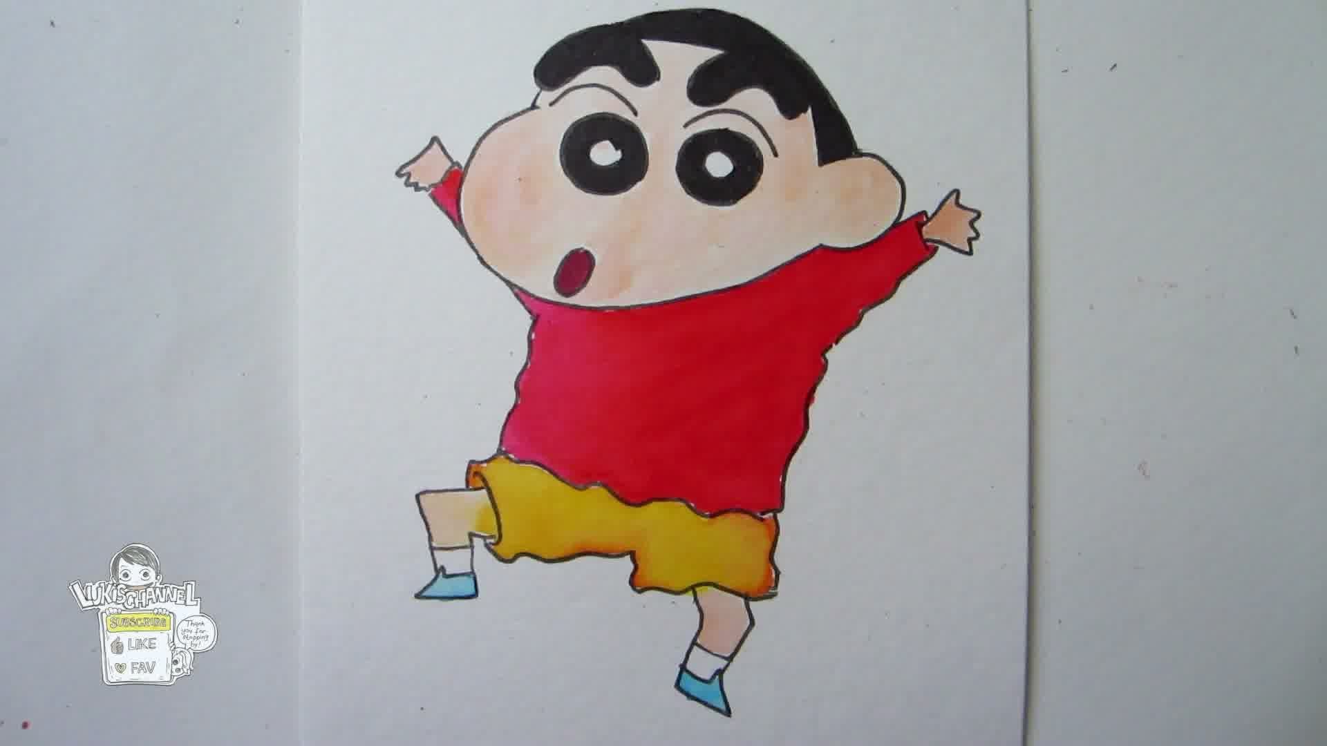 How To Draw Shin Chan - Want Shin Chan Drawing - HD Wallpaper 