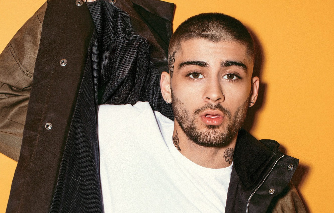 Photo Wallpaper Look, Tattoo, Jacket, Male, Singer, - Zayn Malik - HD Wallpaper 