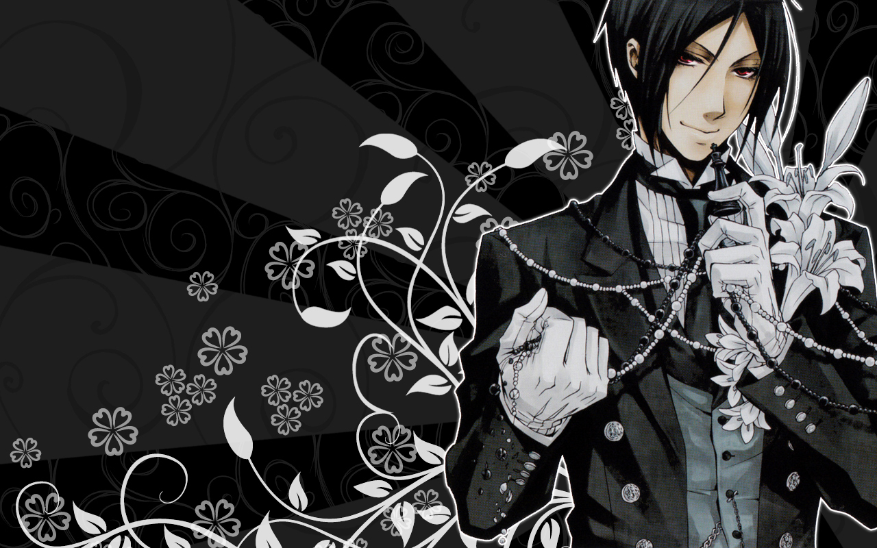 Sebastian S Wallpaper - Black Butler Sebastian Background - HD Wallpaper 