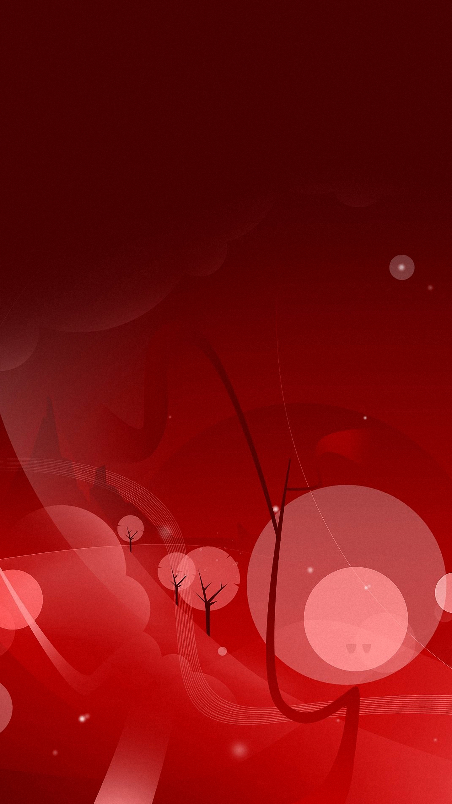 Iphone Wallpaper Red Abstract - HD Wallpaper 