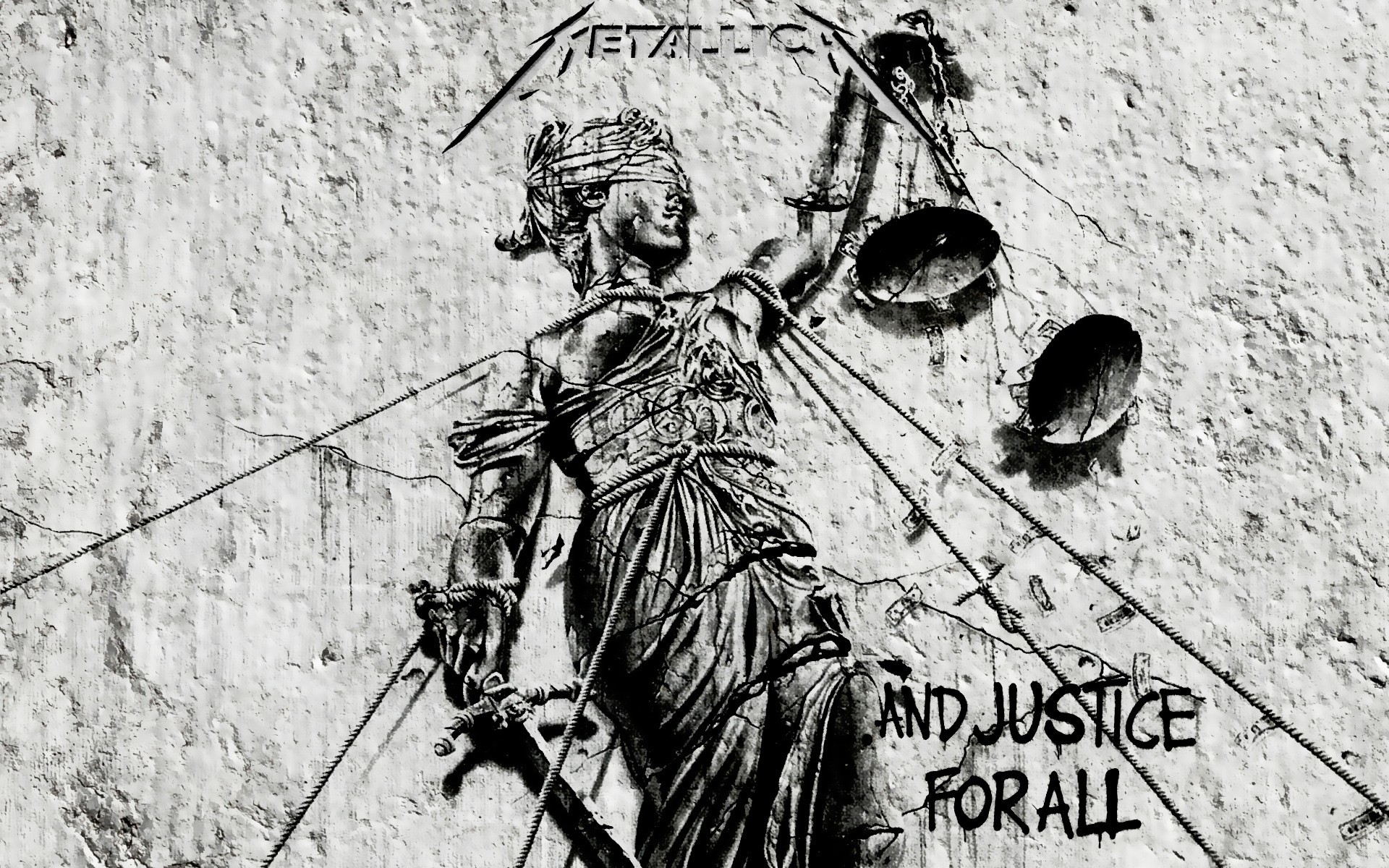 Metallica, Album Covers, Heavy Metal, Thrash Metal, - Metallica Wallpaper And Justice For All - HD Wallpaper 