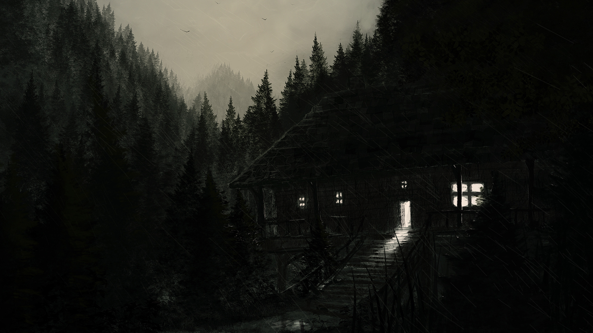 Alone In The Dark Forest - 1920x1080 Wallpaper Alone In The Dark Forest - 1920x1080 Wallpaper