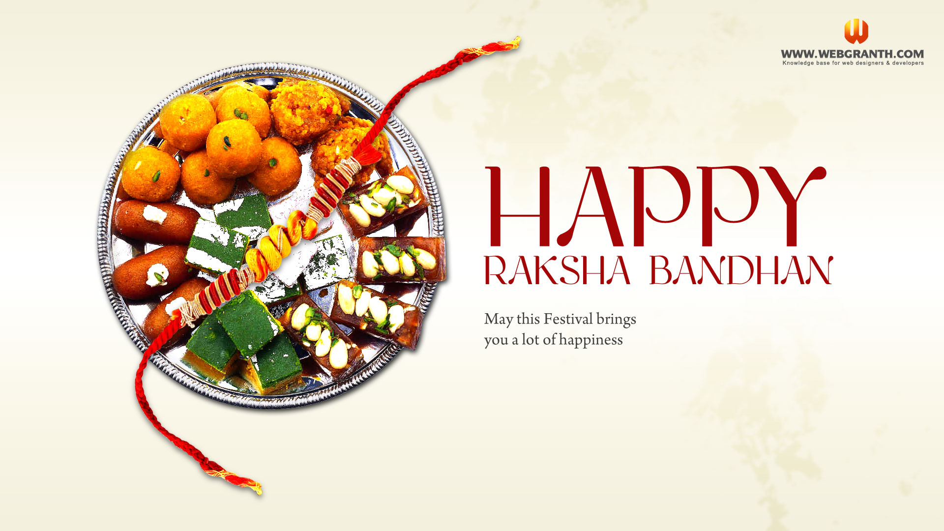 Happy Raksha Bandhan Wallpaper - Happy Raksha Bandhan 2017 - HD Wallpaper 