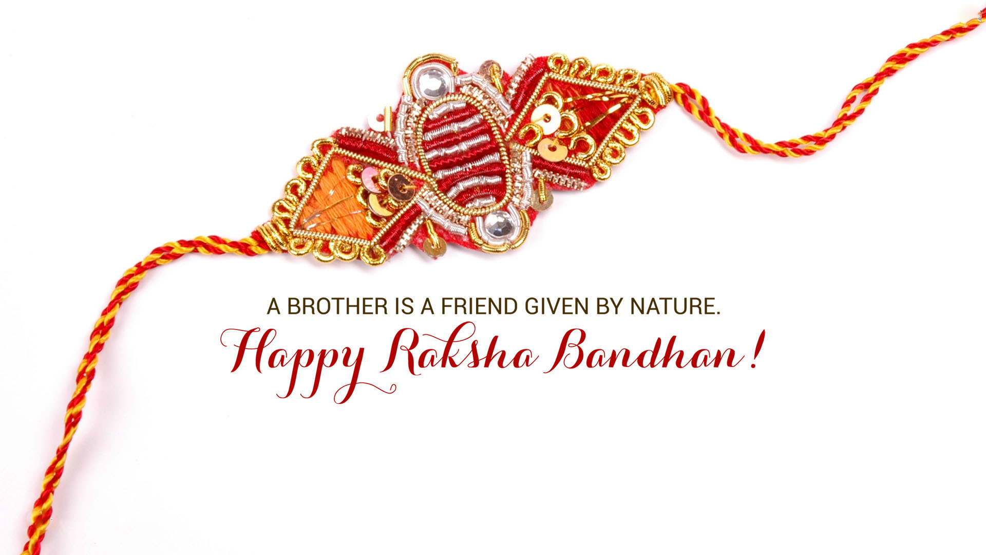 Raksha Bandhan Wishes To Sister - HD Wallpaper 