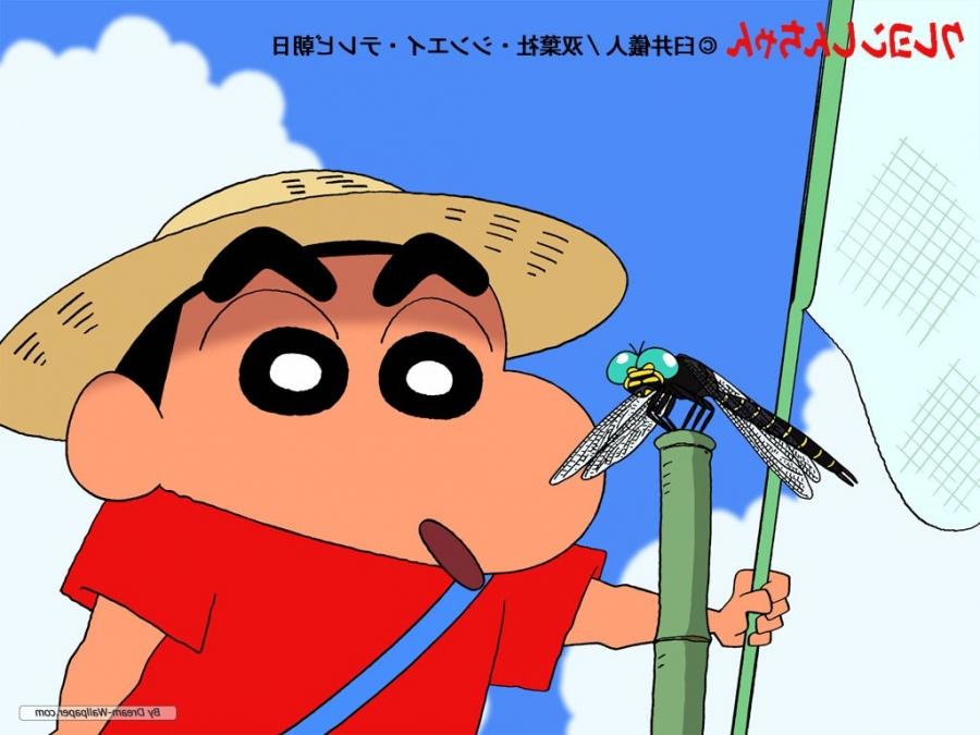 Funny Cartoon Shinchan Hd Wallpaper - Cartoon - HD Wallpaper 