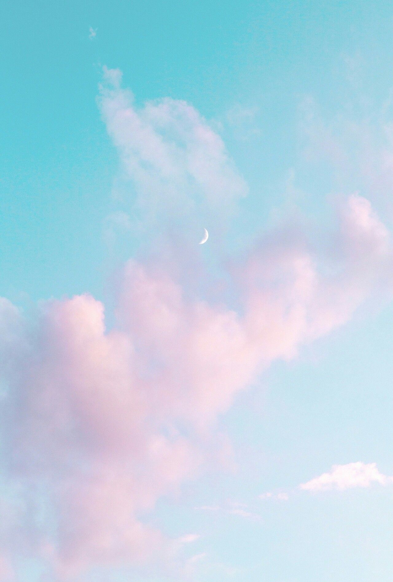 Pastel Pink And Blue Aesthetic - HD Wallpaper 