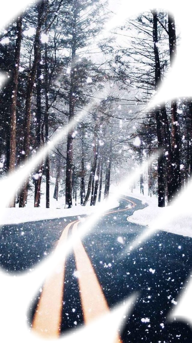 #fondos #wallpaper #bosque #woods - Winter Background For Iphone - HD Wallpaper 
