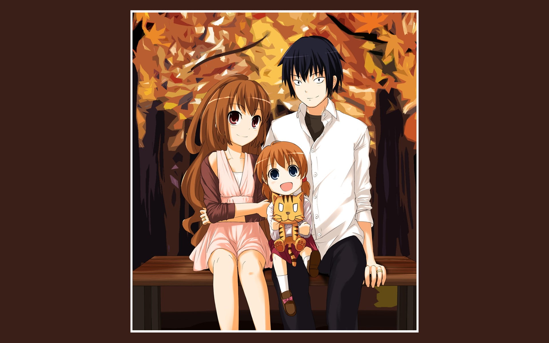 Taiga X Ryuuji Family - HD Wallpaper 