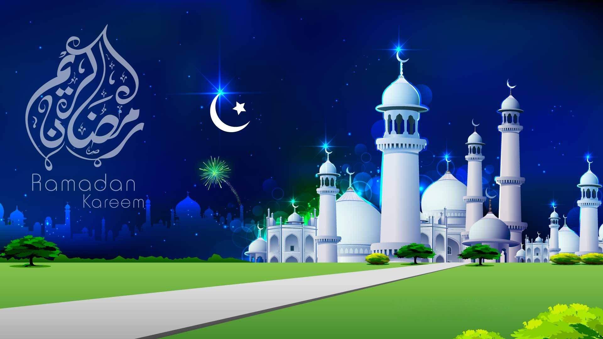 Ramadan Mubarak Background Wallpaper - Ramzan Ul Mubarak 2019 - HD Wallpaper 