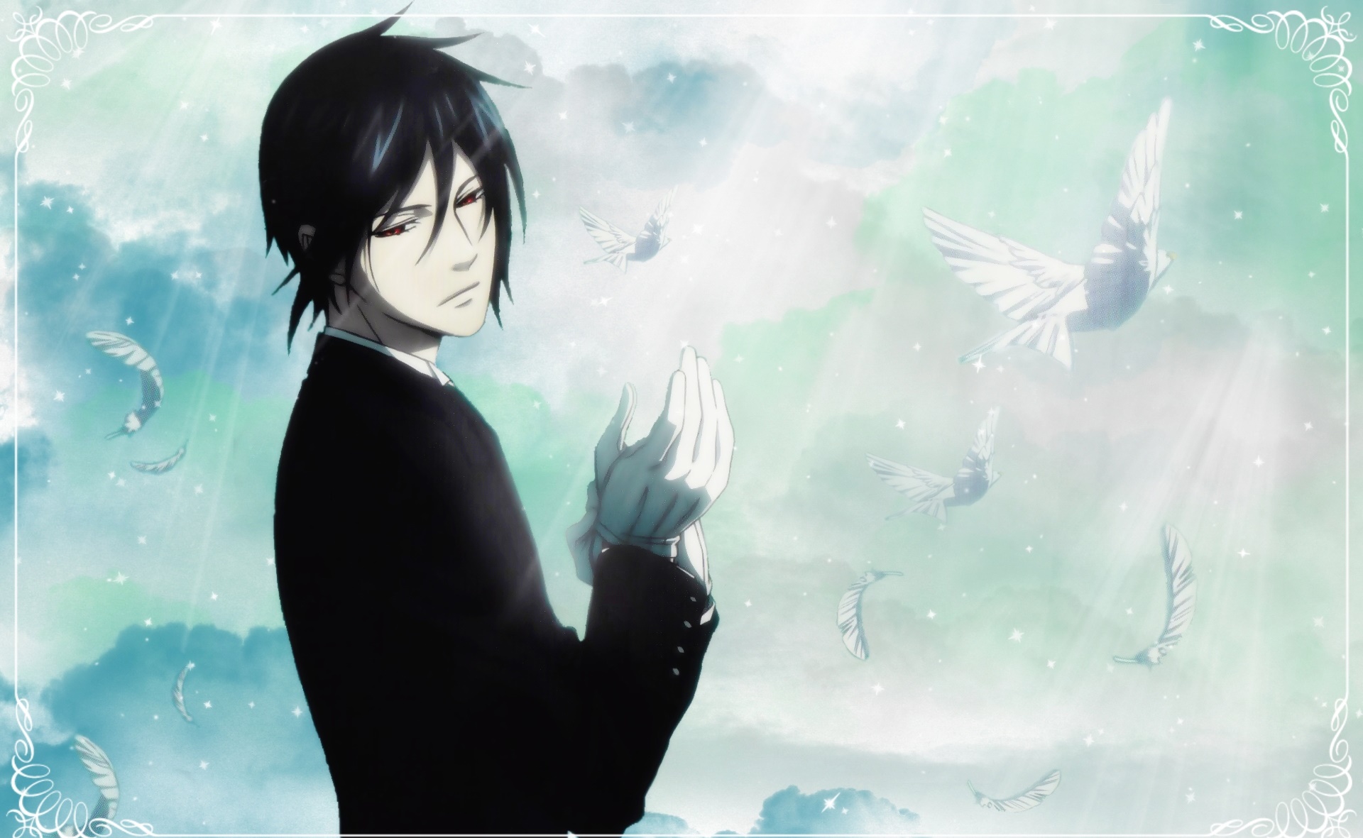 Sebastian Kuroshitsuji Black Butler Wallpapers Hd 1920 - Black Butler Sebastian Hd - HD Wallpaper 