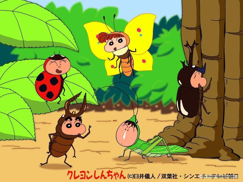 Shin Chan Live Wallpaper - Shinchan Wallpaper In Cartoon - HD Wallpaper 