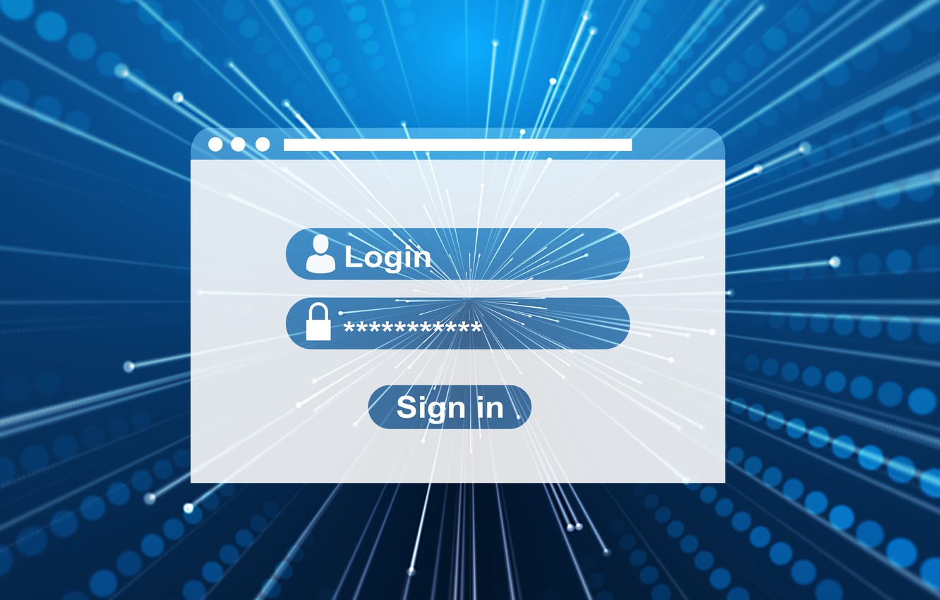 Photo Wallpaper Internet, Entrance, Password, Login - Password - HD Wallpaper 