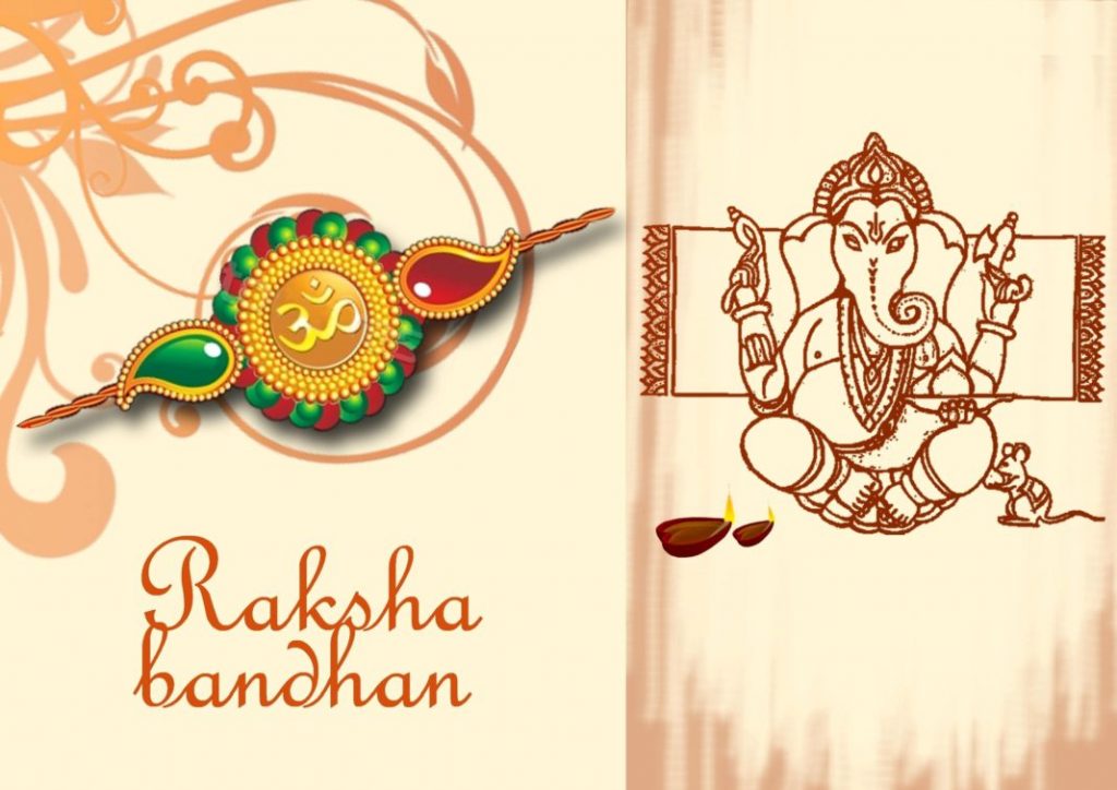 Raksha Bandhan Greetings Wallpaper Free Download - Raksha Bandhan Hd Images Free Download - HD Wallpaper 