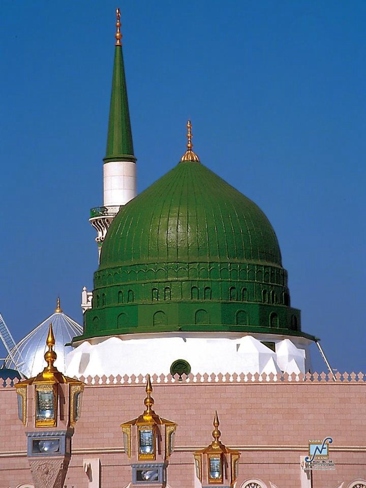Dome Of Prophet S Mosque - Makka Madina Image Download - HD Wallpaper 
