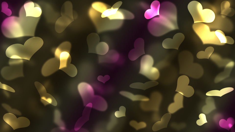 Wallpaper, Hearts, Bokeh - Fondos De Pantalla Pixabay - HD Wallpaper 