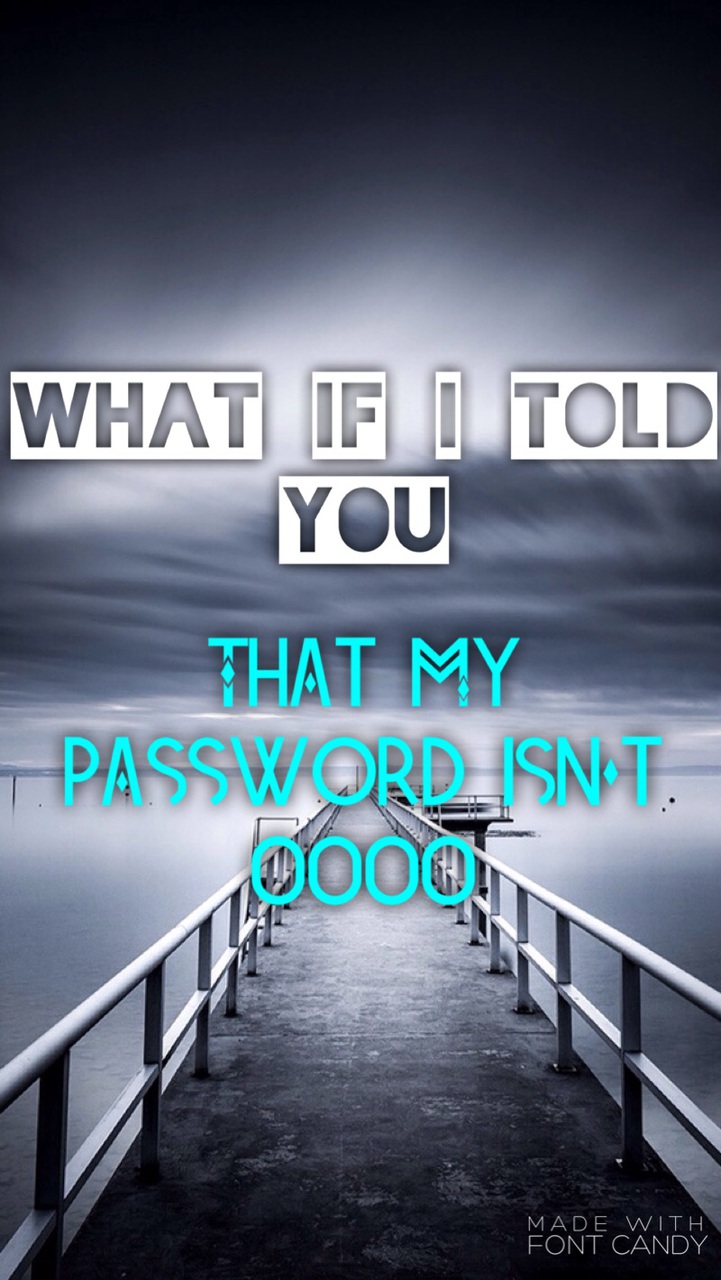 Iphone5, Password, Wallpaper - Lockscreens You Dont Know My Password -  721x1280 Wallpaper 